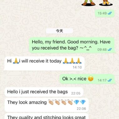 Customer feedback