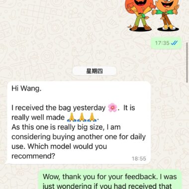 Customer feedback