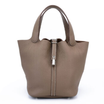 Picotin Lock MM Etoupe Clemence